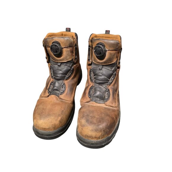 Red Wing 4216 Work Hiking Boots Men’s Size 13 D Waterproof Brown Saftey Toe - Picture 1 of 12